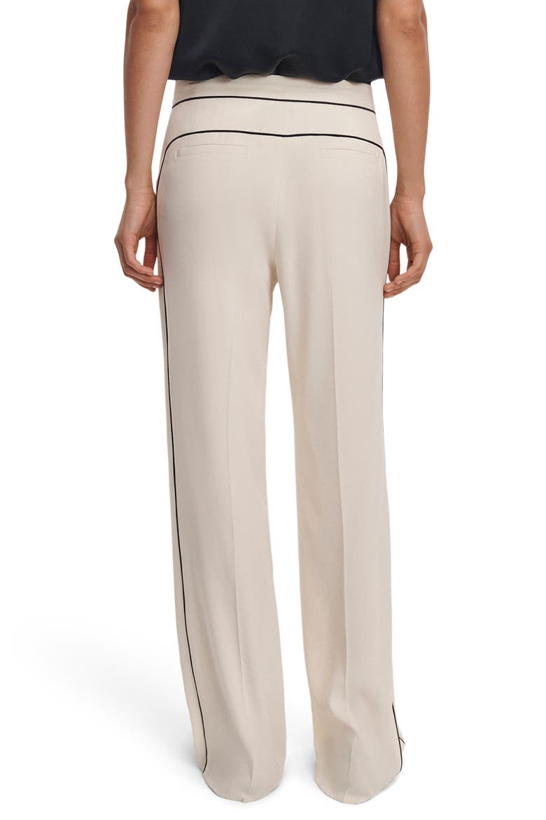 Kathryn Side Stripe Wide Leg Pants, Alternate, color, OFF WHITE