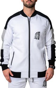 Maceoo Legendary Stretch Cotton Zip-Up Jacket