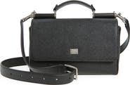 Dolce&Gabbana My Sicily Grained Leather Top Handle Bag