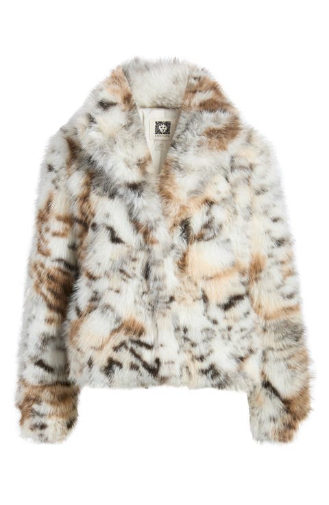 Faux Fur Crop Jacket