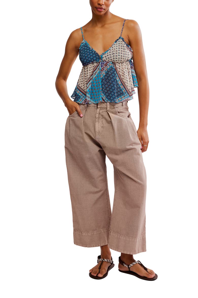 Alix Print Camisole, Alternate, color, OCEAN COMBO