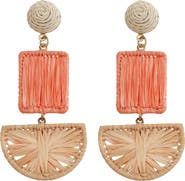 Panacea Woven Architectural Statement Earrings