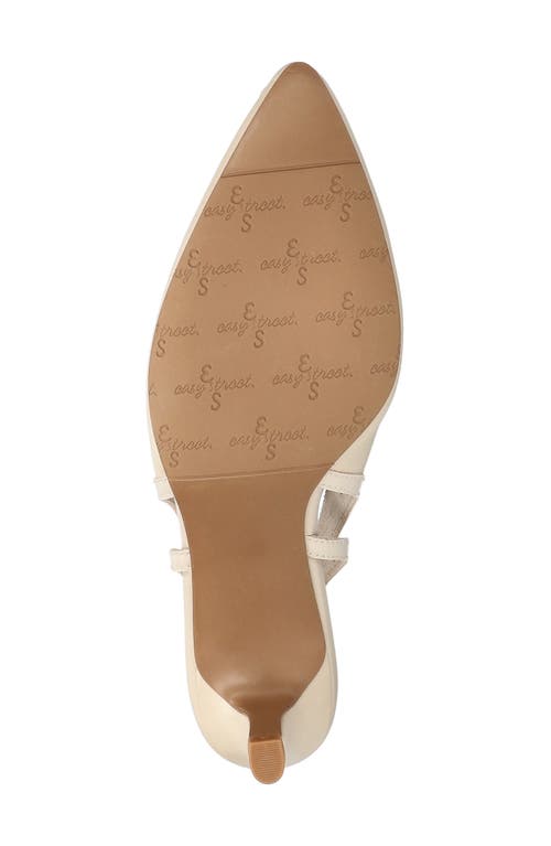 EASY STREET EASY STREET GLISTEN KITTEN HEEL SLINGBACK PUMP