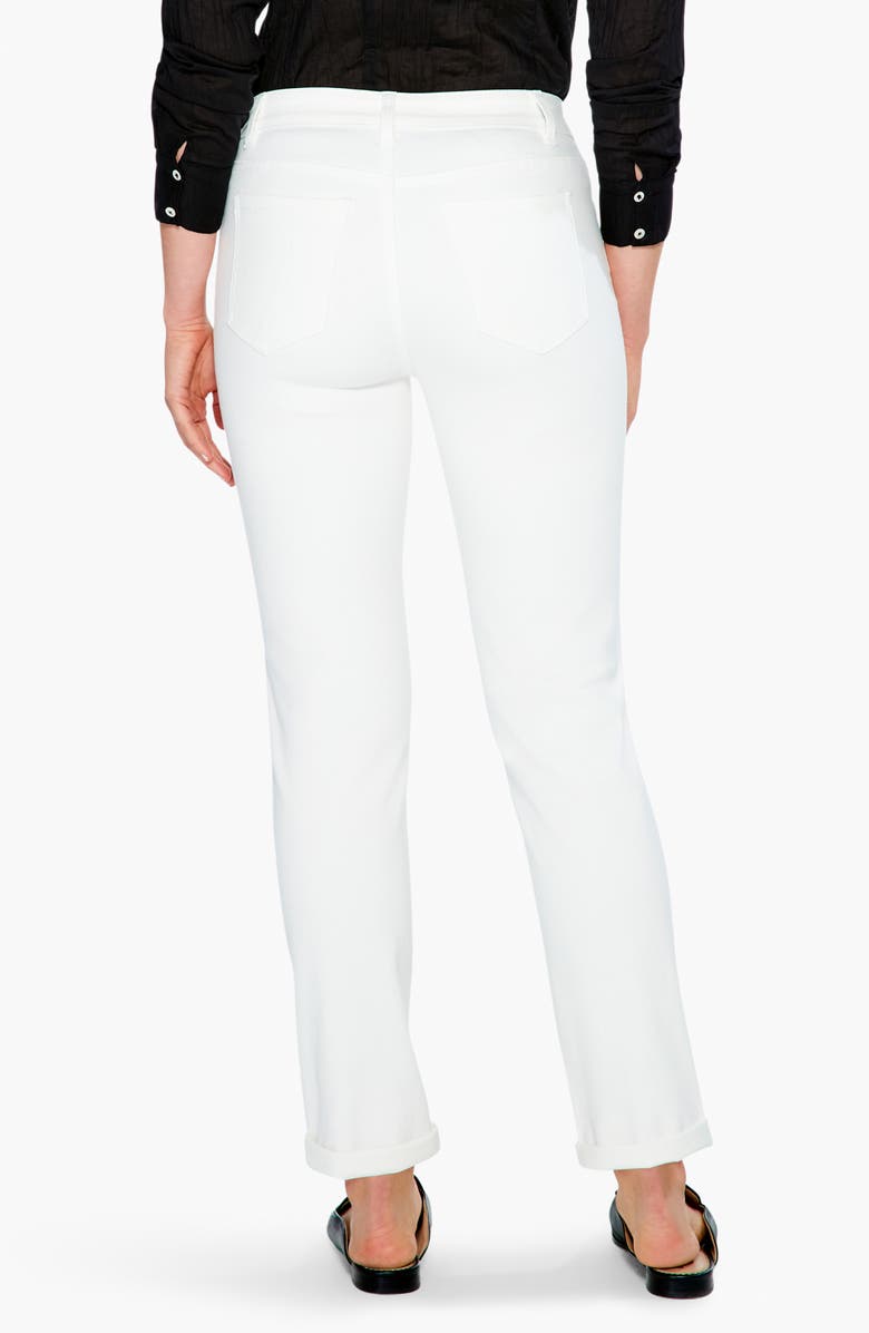 NIC+ZOE Girlfriend High Waist Jeans, Alternate, color, Paper White