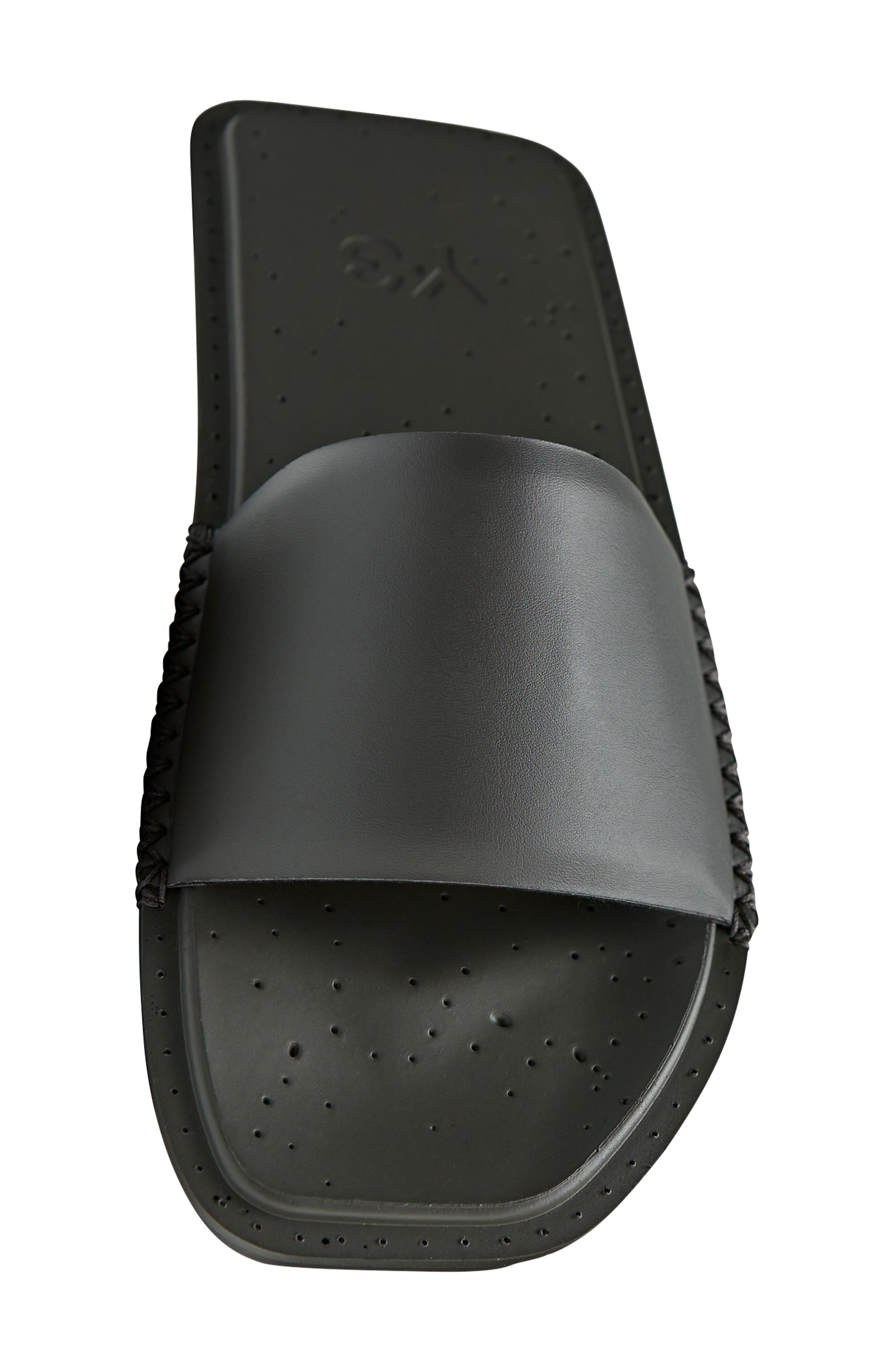 adidas x Y-3 Slide Sandal, Alternate, color, Cinder/ Cinder/ Cinder