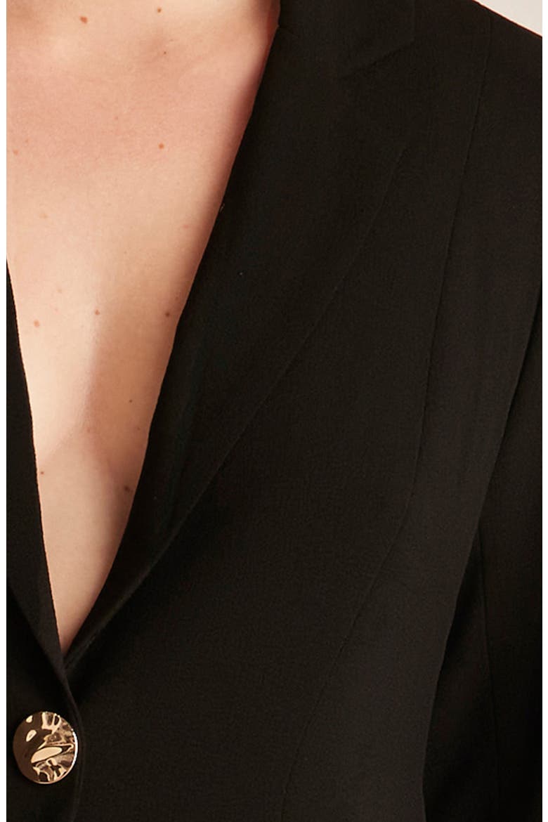 Millie Blazer, Alternate, color, BLACK