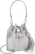 JUDITH LEIBER COUTURE Piper Crystal Embellished Bucket Bag