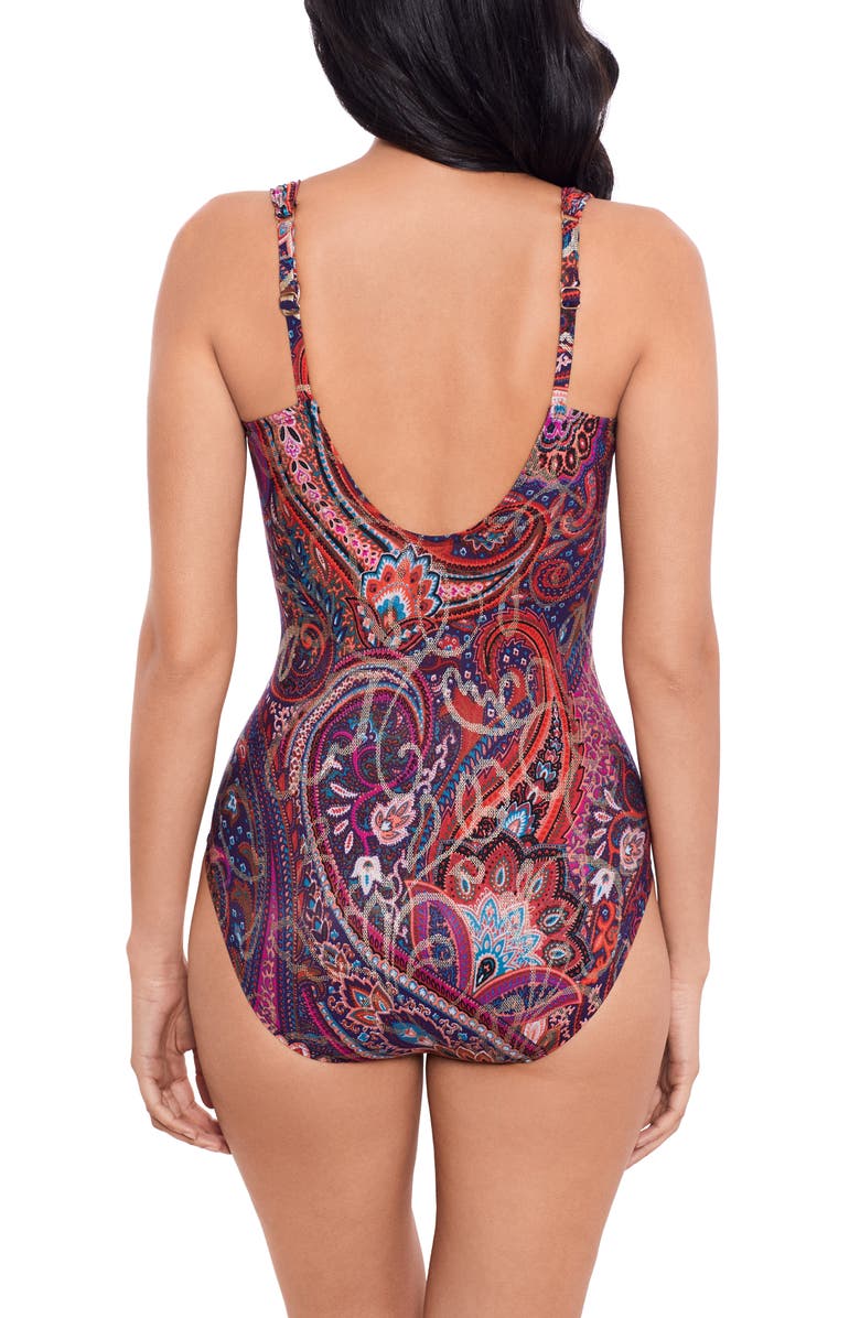 Miraclesuit<sup>®</sup> Dynasty Siren One-Piece Swimsuit, Alternate, color, Mlt