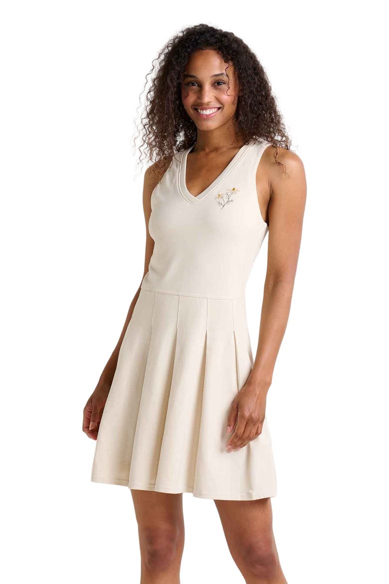 Yerba Sleeveless Skort Dress, Alternate, color, Salt Embroidery