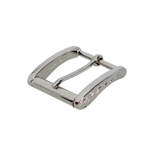 Trafalgar 35mm Solid Brass Italian Classic Arched Rectangular Harness Belt Buckle