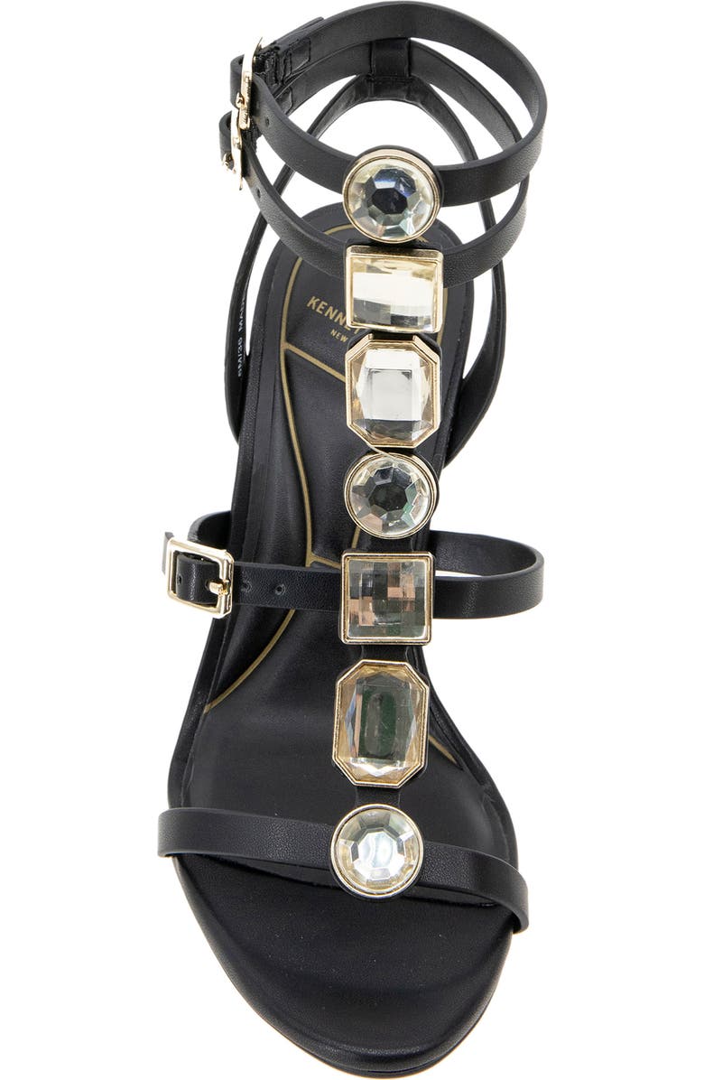 Kenneth Cole Lilath Embellished Ankle Strap Sandal, Alternate, color,