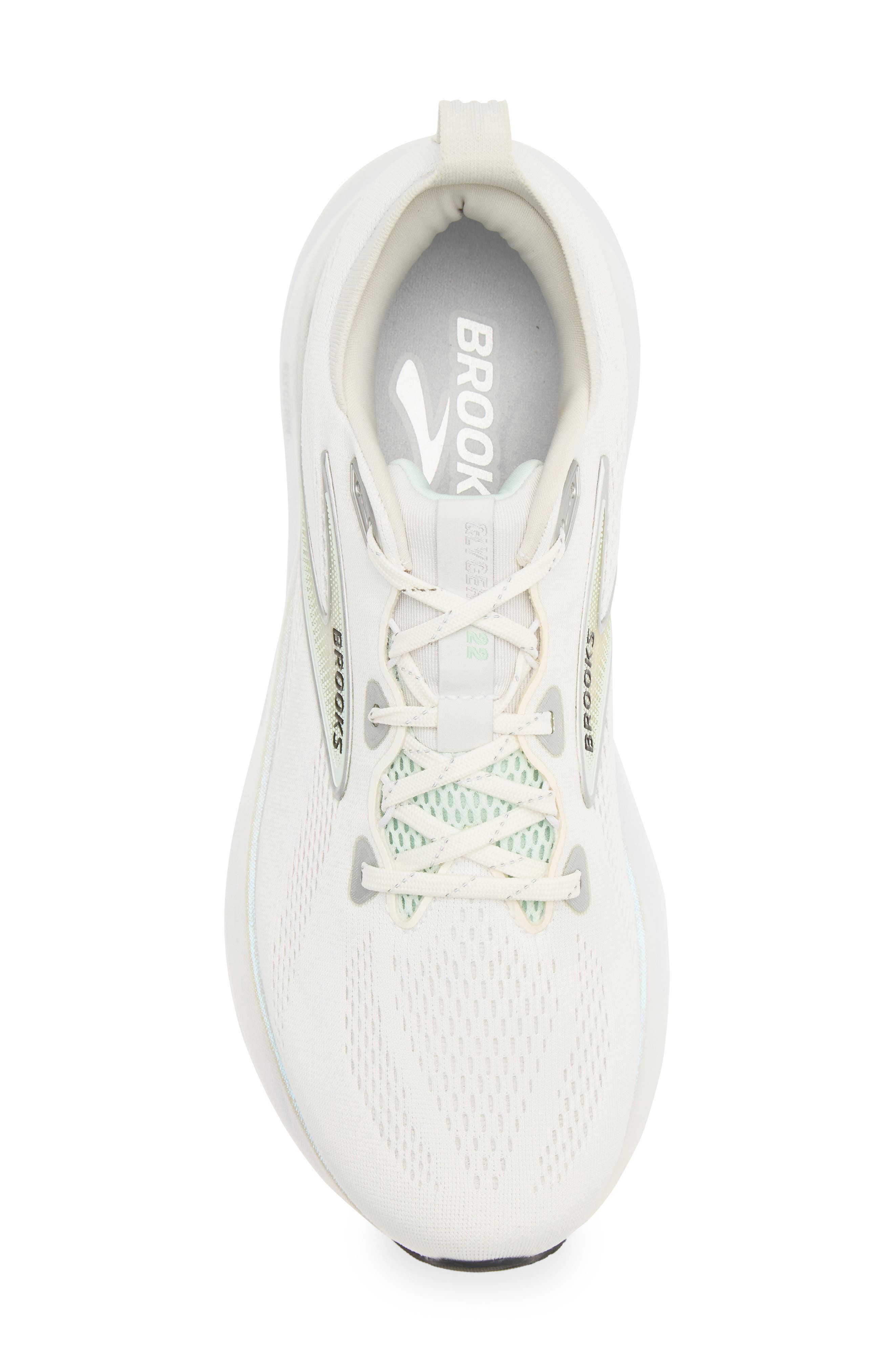 Glycerin 22 Running Shoe, Alternate, color, PEARLIZED WHITE/BAY