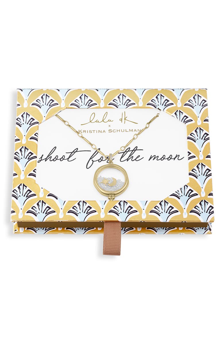 lulu dk x Kristina Schulman Universe Shaker Pendant Necklace, Alternate, color,