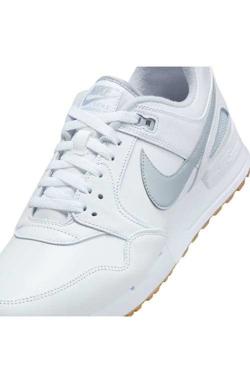 Nike Air Pegasus '89 G Waterproof Golf Shoe In White/pure Platinum