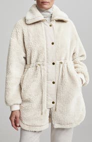 Varley Jamie Faux Shearling Coat