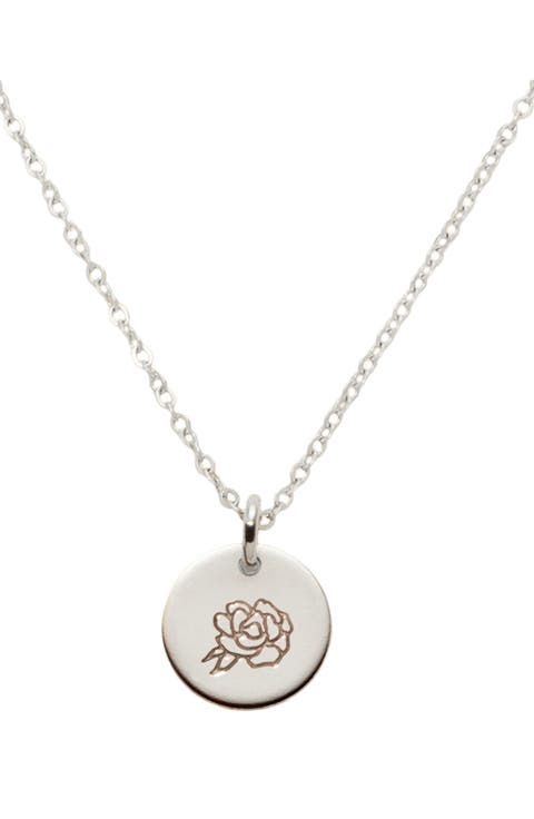 September Birth Flower Necklace