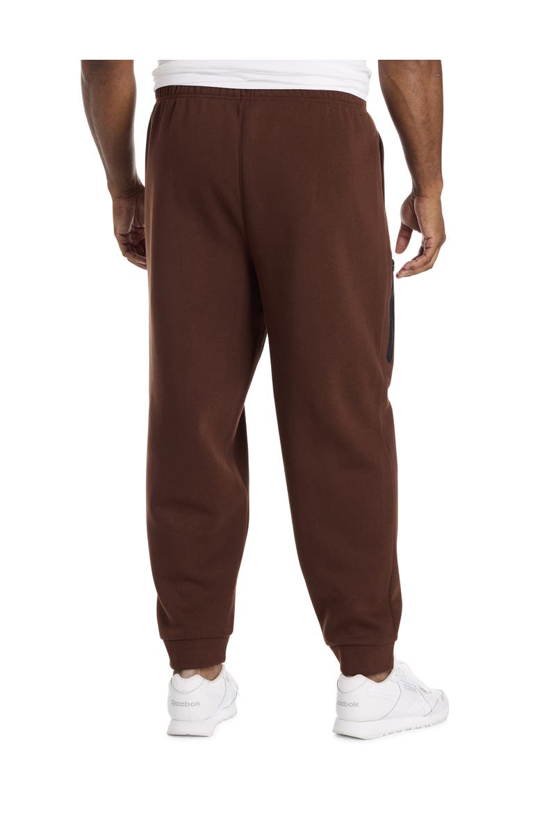 Reebok Big & Tall Performance Tech Fleece Joggers, Alternate, color, Campus Brown