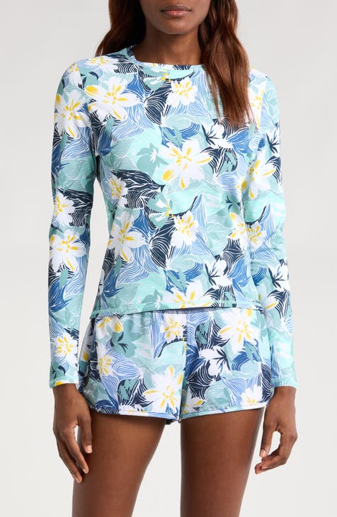 Sea Bloom Crop Rashguard
