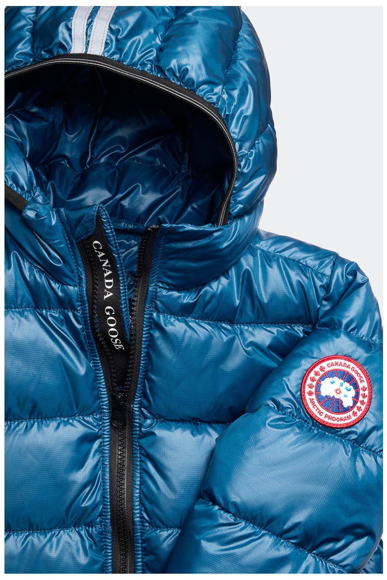 Kids' Crofton Water Repellent 750 Fill Power Down Recycled Nylon Puffer Jacket, Alternate, color, GUARD BLUE