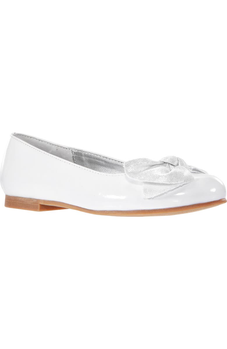 Nina Glitter Bow Ballet Flat, Main, color,