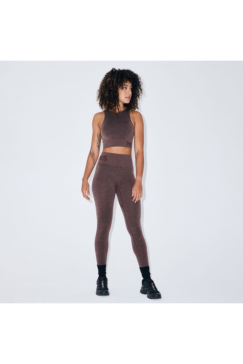 Solace Merino Seamless Legging - Women's, Alternate, color, Henna