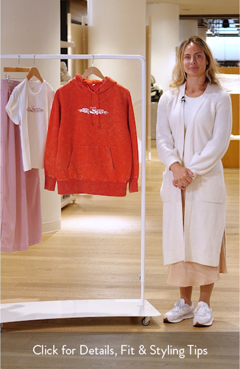 Street X Relaxed Graphic Hoodie, sales video thumbnail