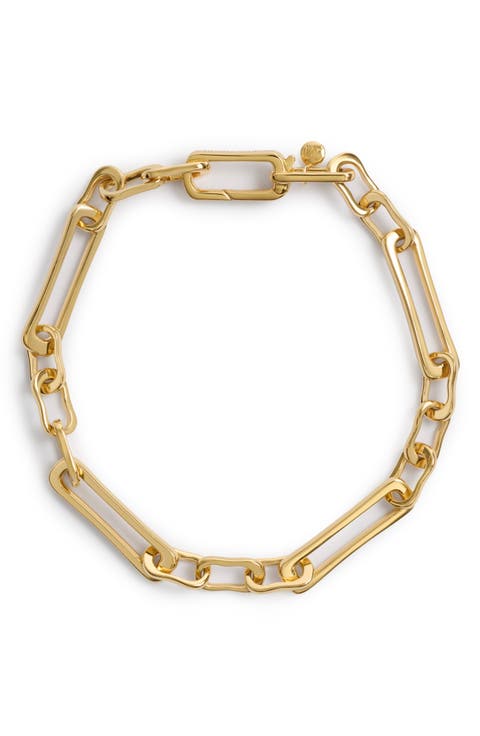 Alta Duo 18k Gold Vermeil Link Bracelet