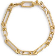 Monica Vinader Alta Duo 18k Gold Vermeil Link Bracelet