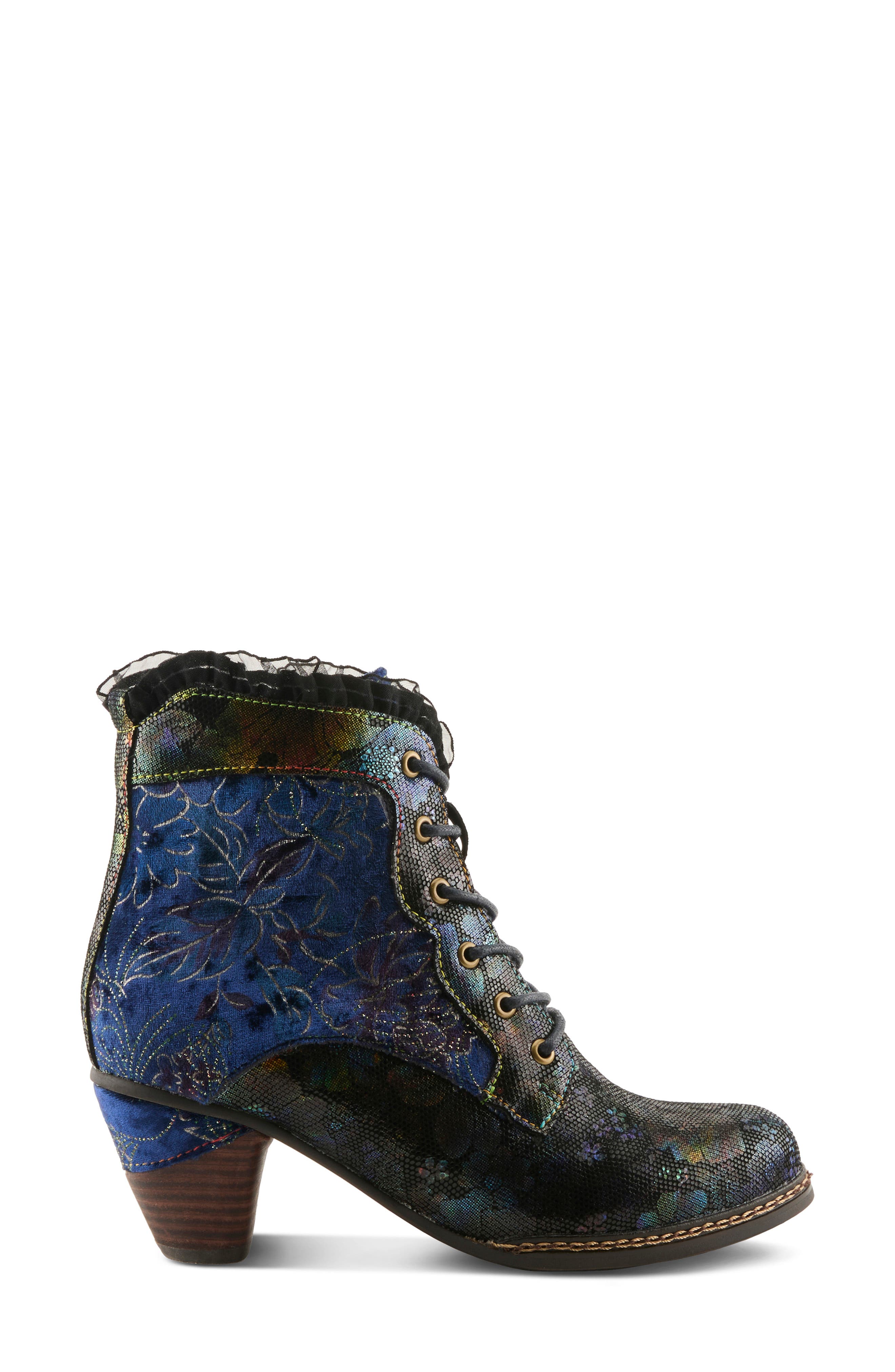 Forutaluvlo Bootie, Alternate, color, BLUE MULTI