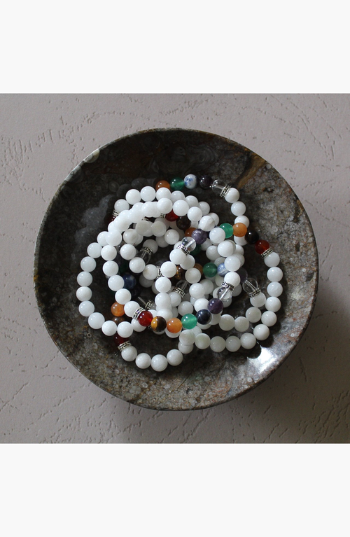 Humanist Beauty 7 Chakra Crystal Healing Bracelet In 7 Chakra