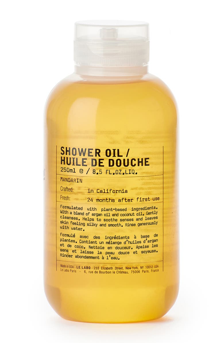 Le Labo Mandarin Shower Oil, Main, color, 