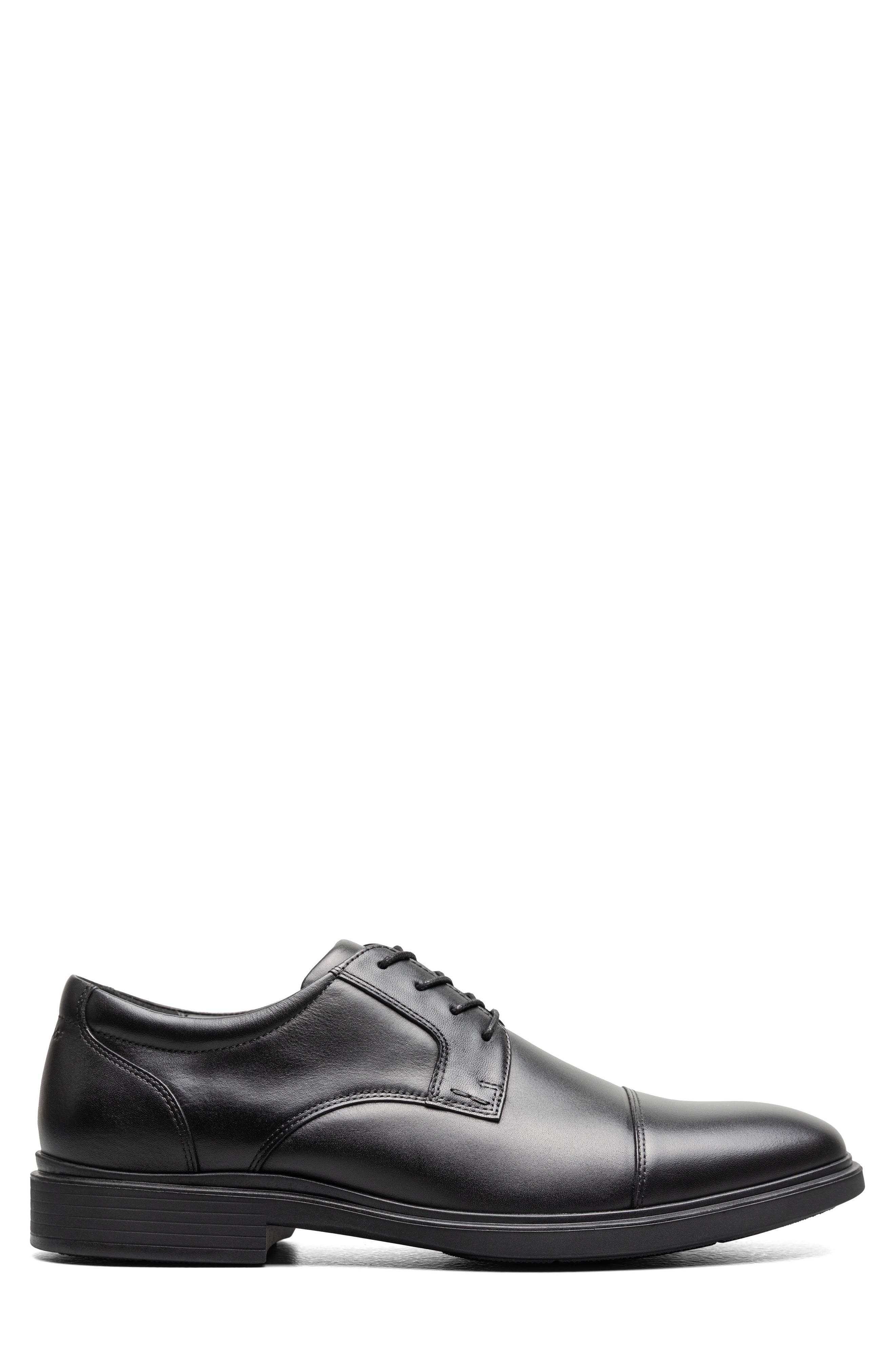 Forecast II Waterproof Cap Toe Oxford, Alternate, color, BLACK