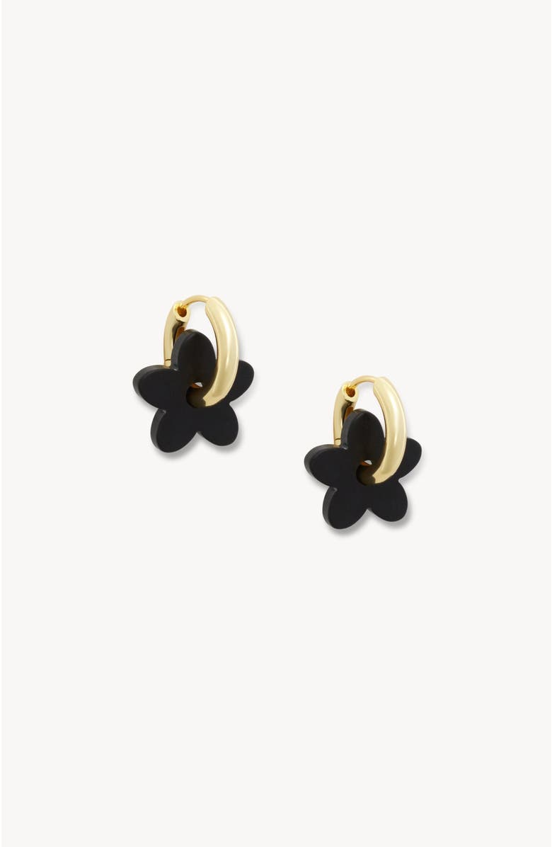 MACHETE Petite Flower Charms, Alternate, color, Black Matte