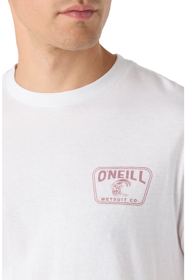 Clean Surf Cotton Graphic T-Shirt, Alternate, color, WHITE