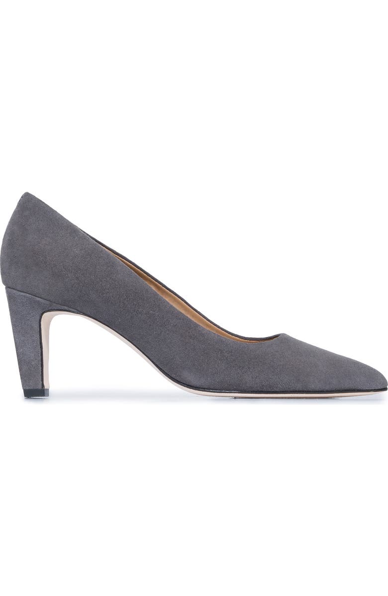 Bernardo Footwear Giselle Pump, Alternate, color, Mink Grey Suede