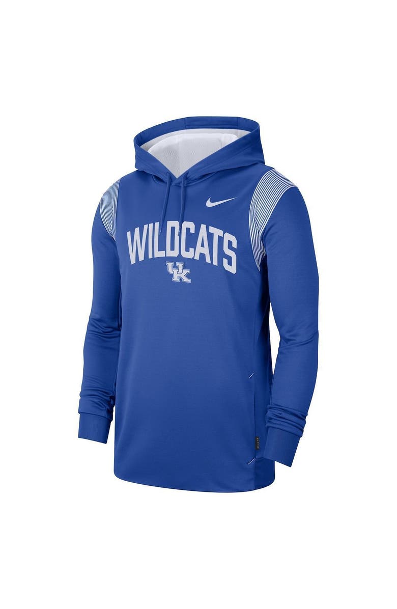 Nike Men's Nike Royal Kentucky Wildcats 2022 Game Day Sideline Performance Pullover Hoodie, Alternate, color, 