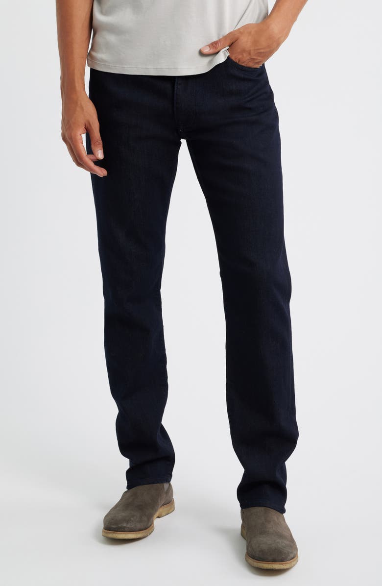 34 Heritage Courage Straight Leg Jeans, Main, color, Rinse Aerodenim