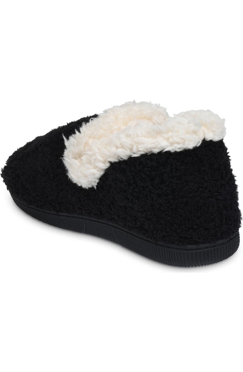 GAAHUU Cozee Faux Fleece Lined Slipper, Alternate, color, Black
