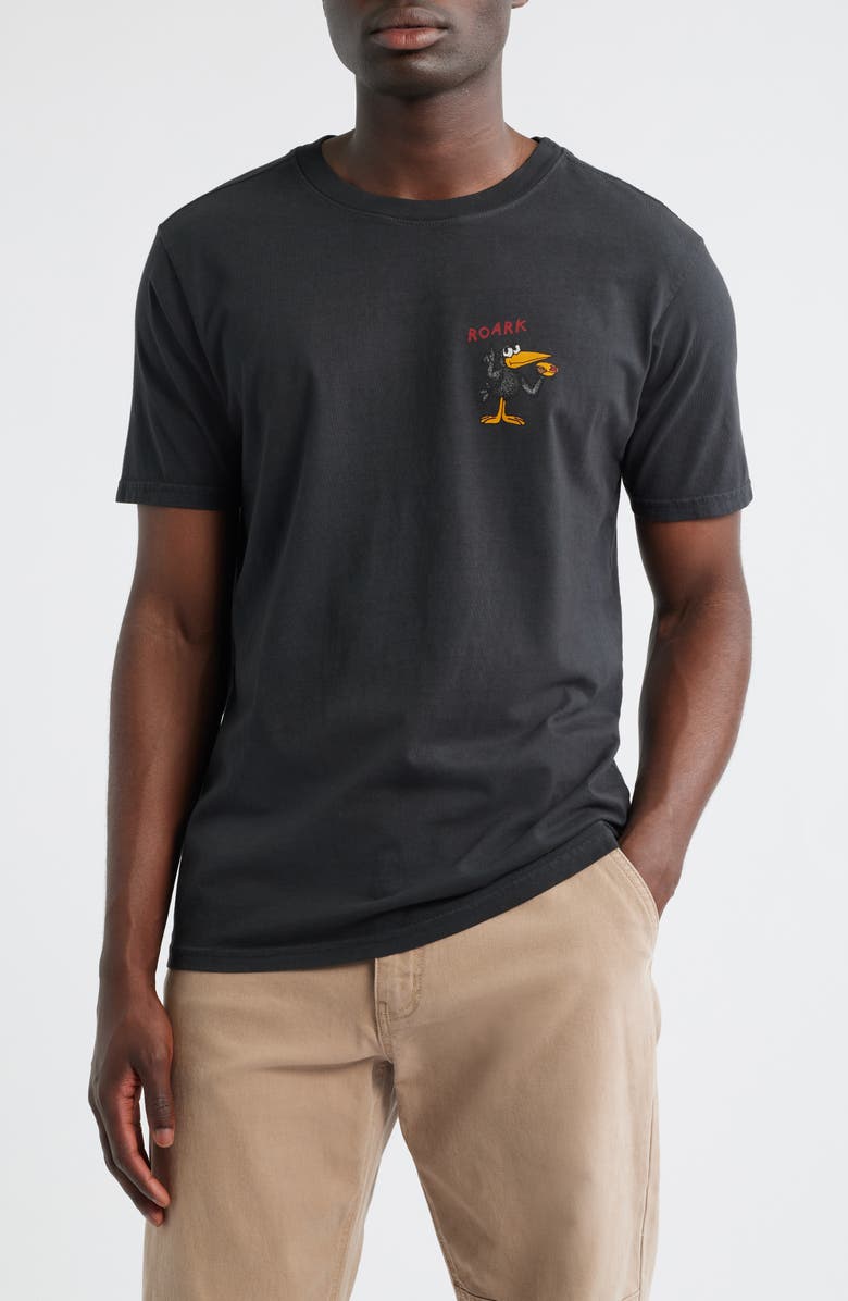 Roark Swoopy Boys Premium Graphic T-Shirt, Main, color, Black