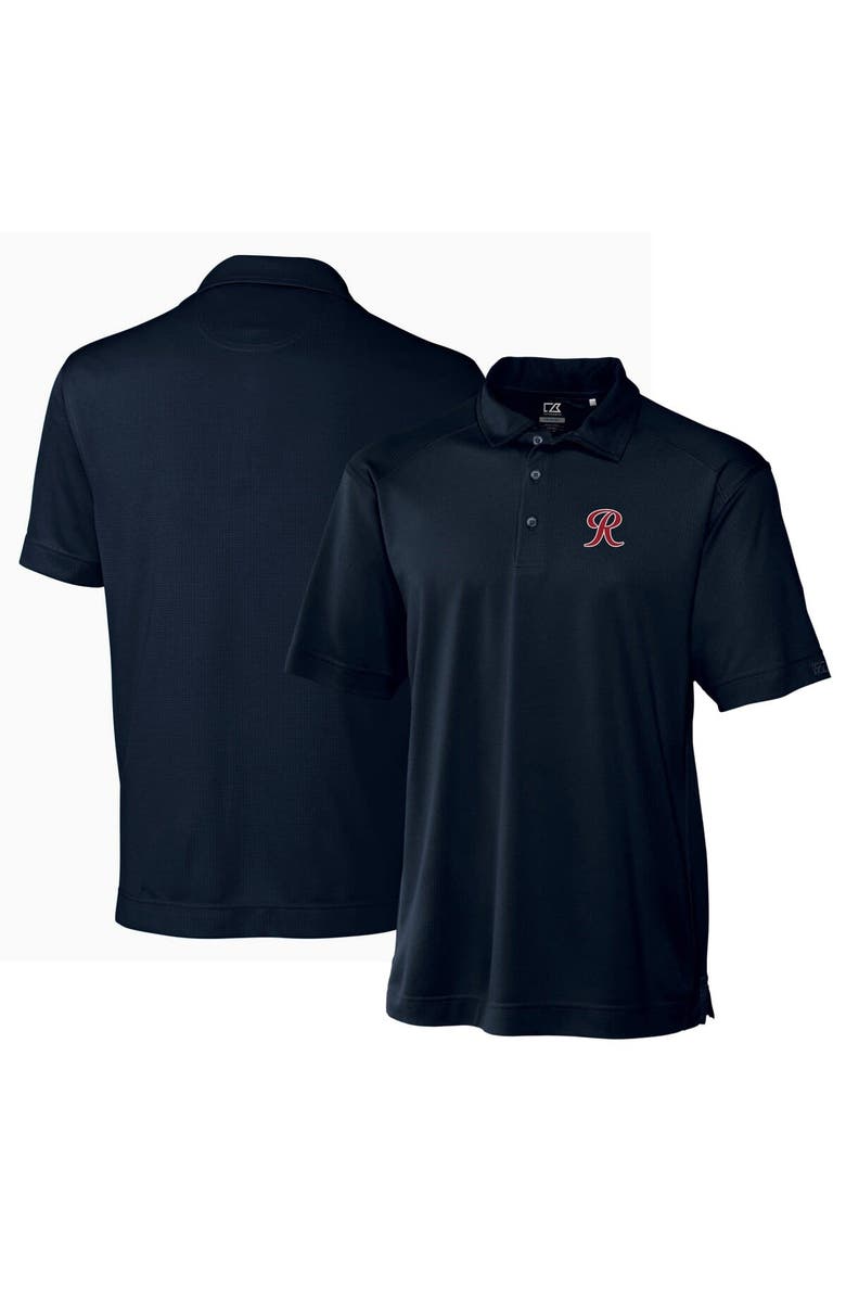 Cutter & Buck Men's Cutter & Buck Navy Tacoma Rainiers DryTec Genre Textured Solid Polo, Main, color, 