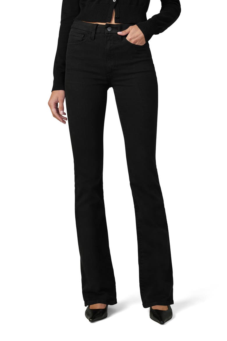 The Hi Honey Curvy Bootcut Jeans, Main, color, BLACK