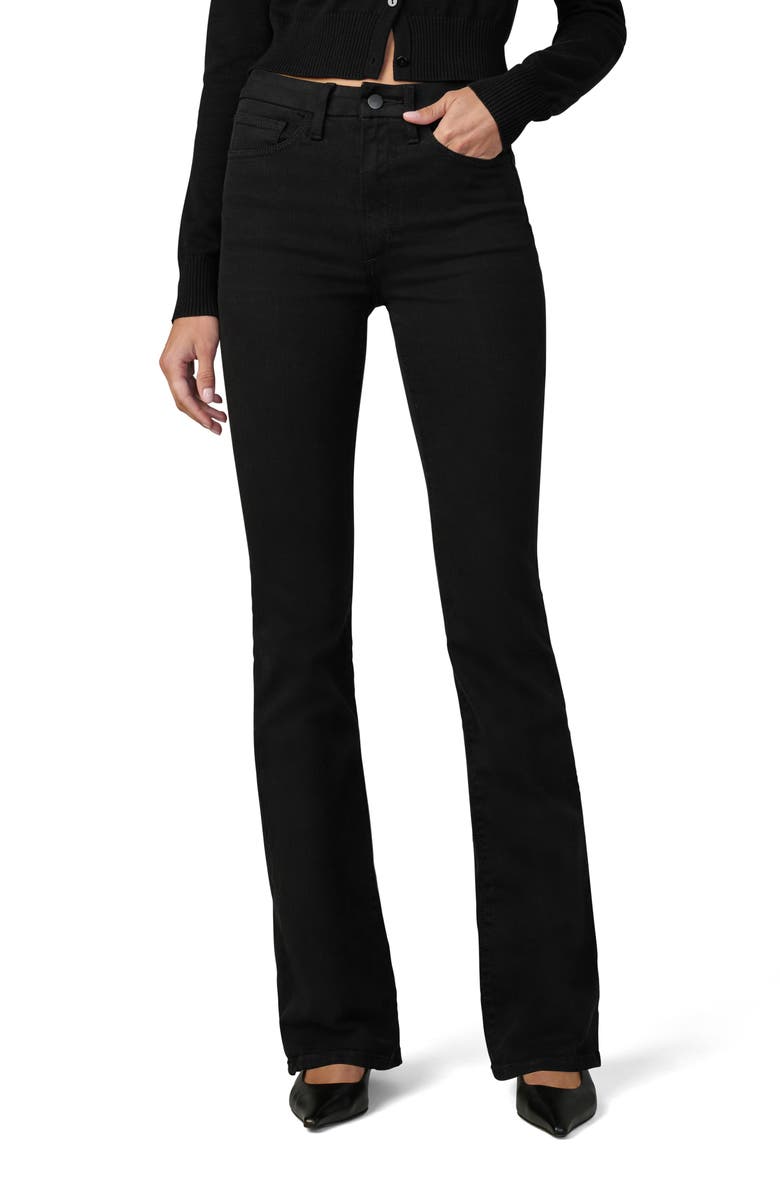 Joe's Jeans The Hi Honey Curvy Bootcut Jeans, Main, color, Black