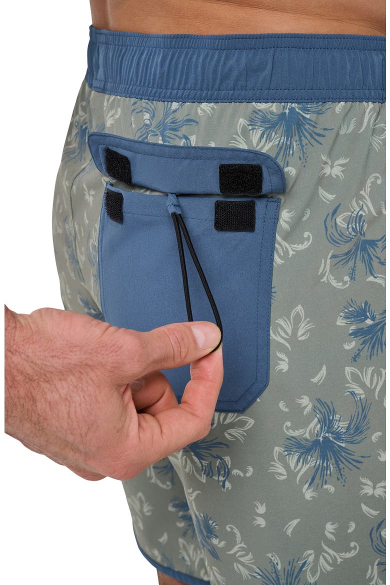 Ocean Opulence Board Shorts, Alternate, color, SEA SPRAY