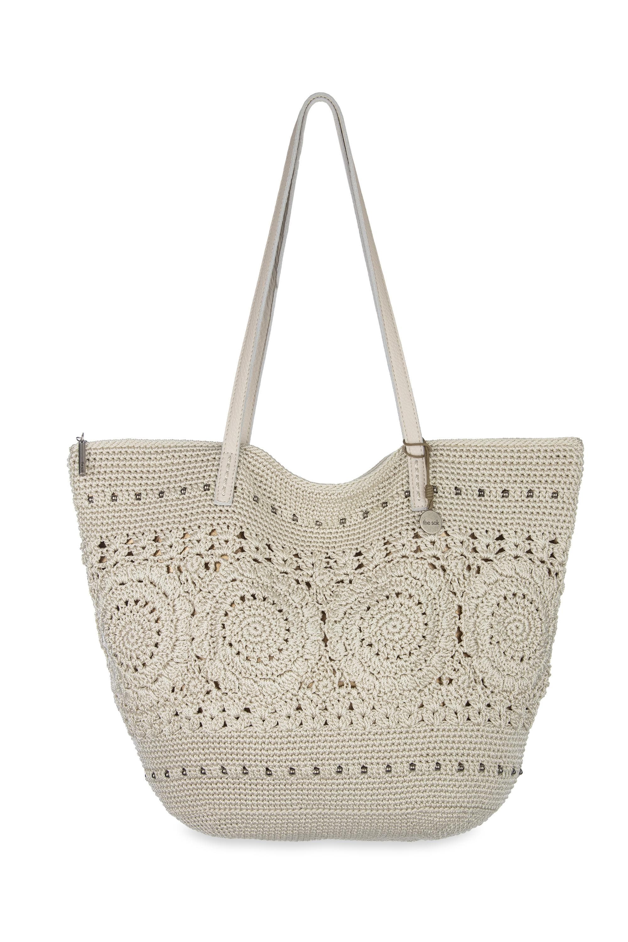 The Sak Faye Tote Bag, Main, color, Natural Medallion