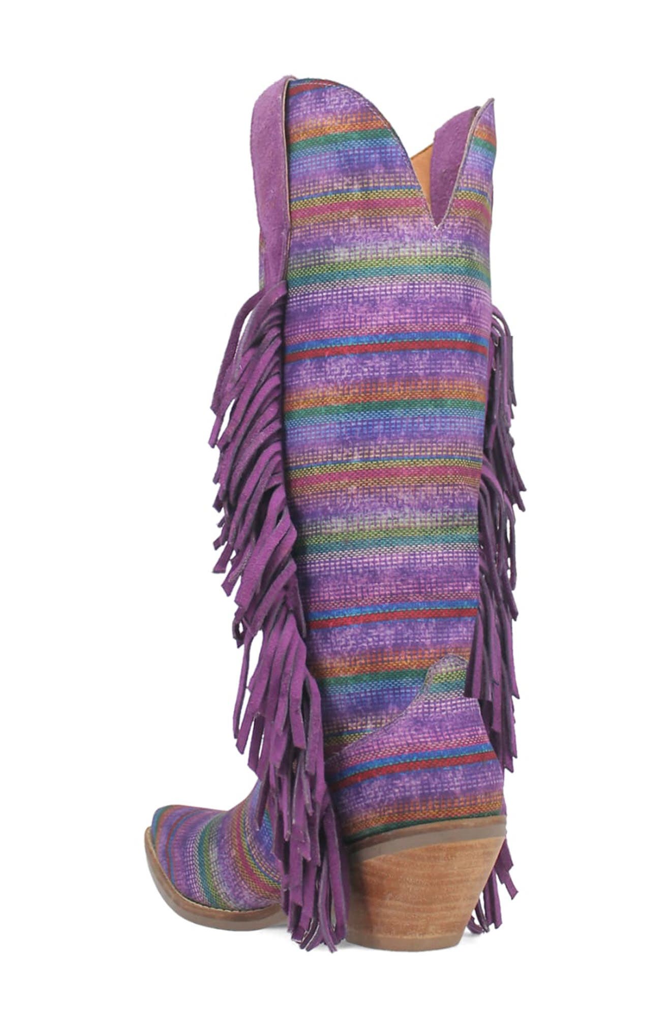 Dingo Hot Tamale Western Knee High Boot, Alternate, color, 