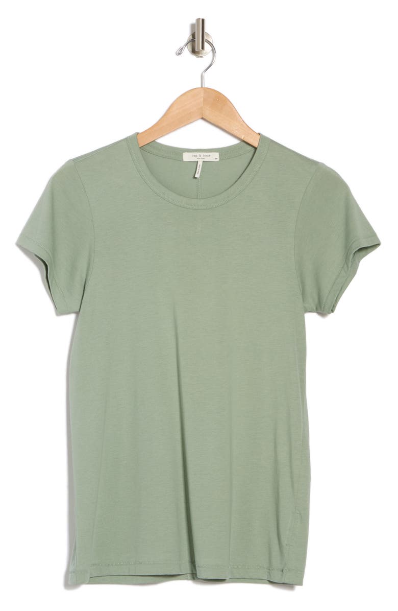 rag & bone Core Crewneck Cotton T-Shirt, Alternate, color,