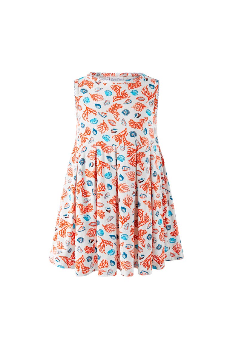 Coral Jersey Dress, Main, color, Orange