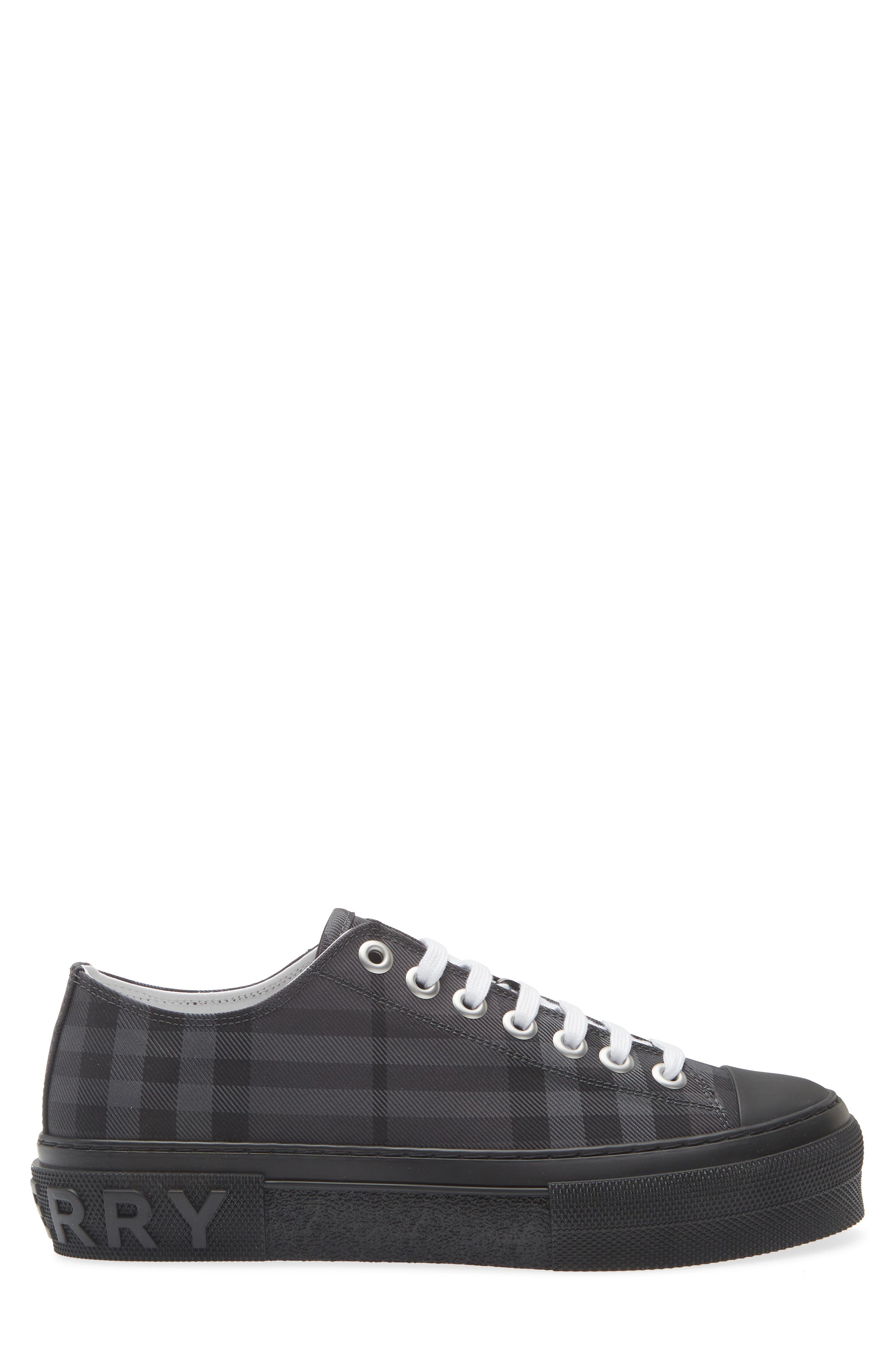 Burberry Jack Check Low Top Sneaker, Alternate, color, Iron Grey Ip Check