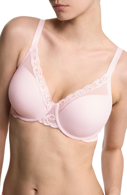Natori Feathers Full Figure Plunge T-shirt Bra In Pink