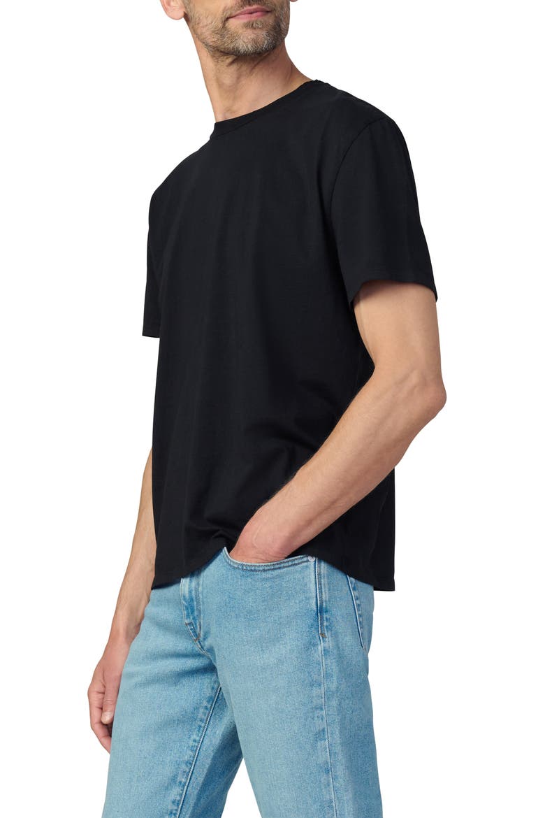 Bespoke Crewneck T-Shirt, Alternate, color, BLACK